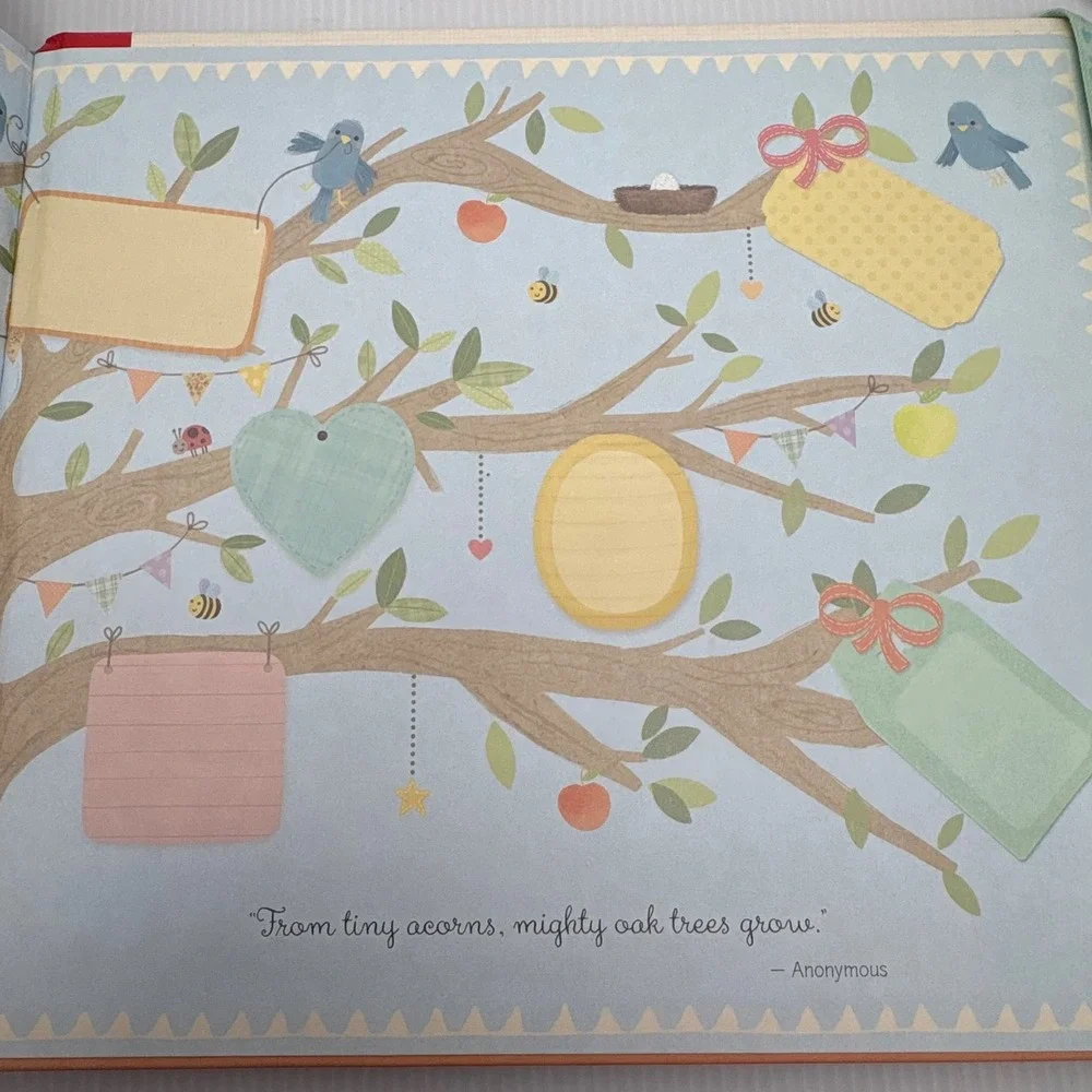 Wishes For Baby Tiger Tales Keepsake Memory Book Baby‎ Shower Gift New Mom